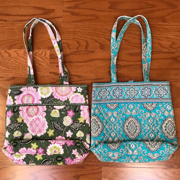 2 Vera Bradley Iconic Totes! - Picture 2 of 8